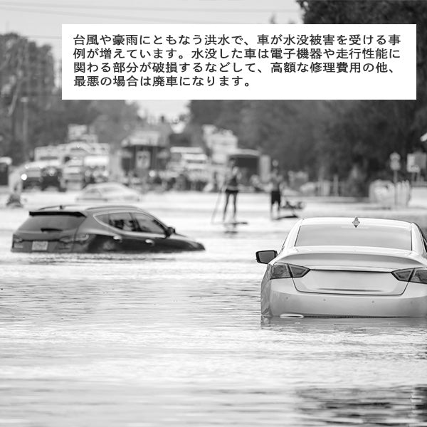 車両用浸水防水シート AQ Barrier(エイキューバリア)
