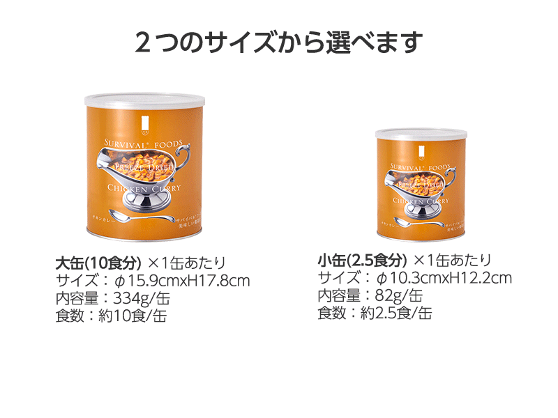 サバイバルフーズ チキンカレー