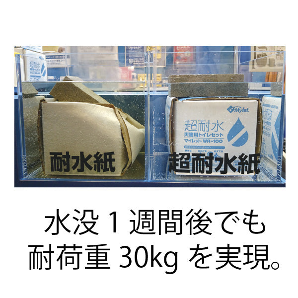 超耐水トイレ処理セット 100回分